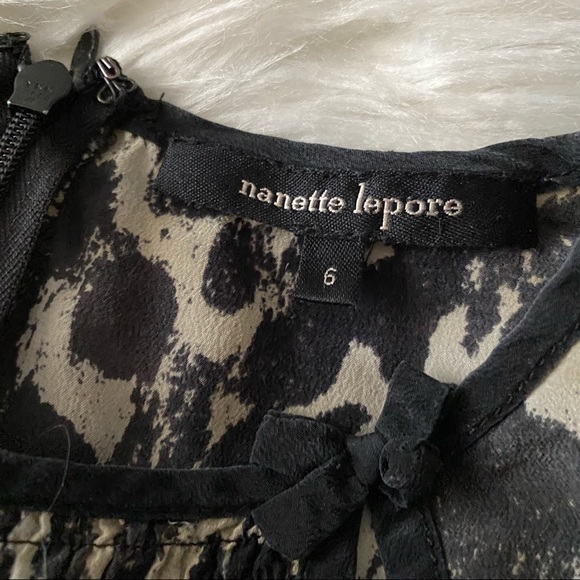Nanette Lepore • Silk Leopard Print Blouse - Picture 11 of 12